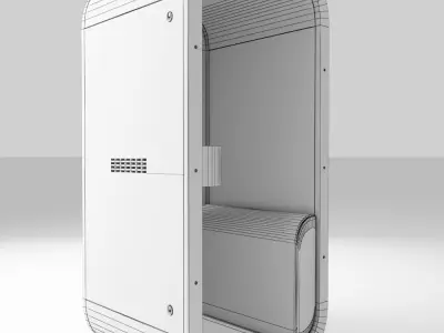TELEPHONE BOOTH  PP 3D model