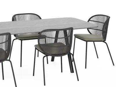 Kodo dining table 3D model