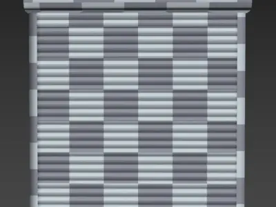 Roll Up Door 3D model