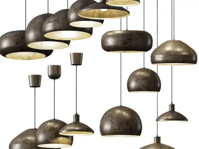 Aldo Bernardi MATERIA Pendant Lamp 3D model