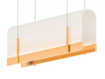 Tunnel - Suspended lamp 3D model