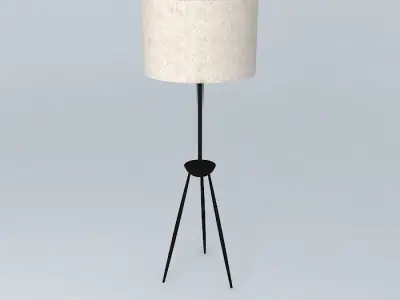 Tripod Floor Lamp 3D model get