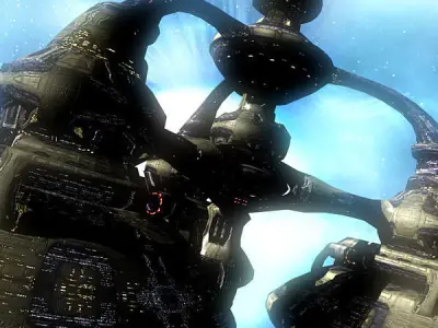 3DRT - Norad Space Stations - Voxis Low-poly 3D model