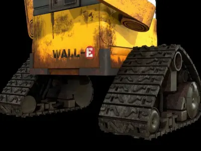 WALL-EE Low-poly 3D model