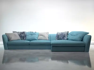 Atollo Corner Sofa 3D model