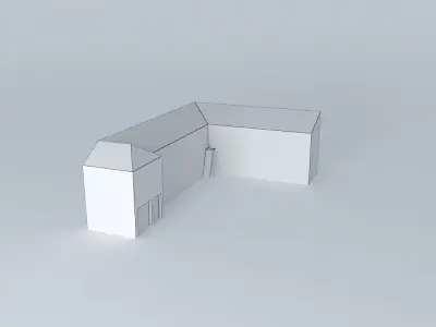 Riga, Brīvības Street 155 body 5 13 Free 3D model