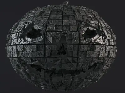 Sci-Fi Shapes - The Halloween Low-poly 3D model