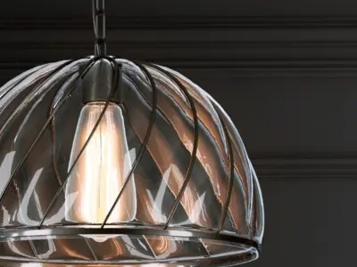 Hanging lamp LOFT HOUSE P-165 3D model