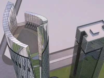 Cityscape 10 3D model