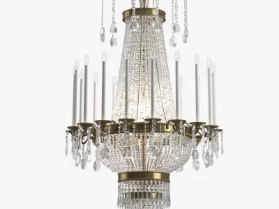 Chandelier 20 3D model