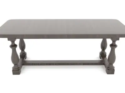 classic coffee table  Free 3D model