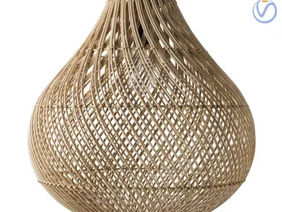 The Bottle Pendant Natural 3D model