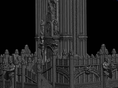 Twilight Tower 3D print model