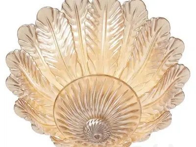 Ceiling Light - Amber Rugiada by Barovia and Toso Low-poly 3D model