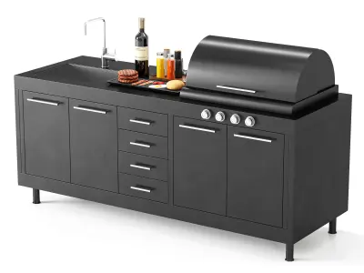 Barbecue 22 3D model