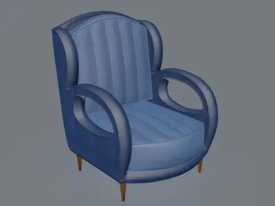 Drops Armchair 3D model
