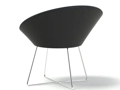 Round Armchair 3D model