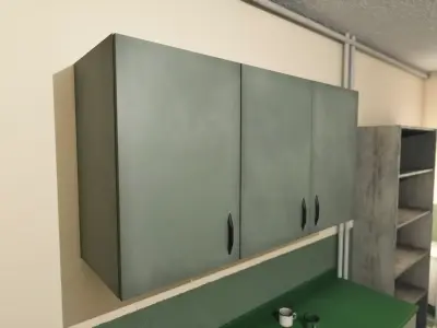 Wall Cabinet Low-poly 3D model get