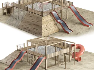 KPG Kids Playground 3D model