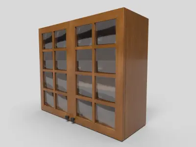 Kitchen Cabinet CG4 3D model