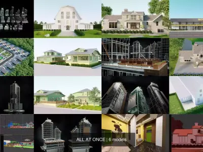 ALL AT ONCE 3D Model Pack