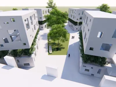 Academic home 3D model