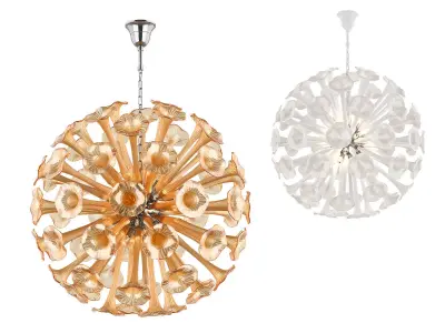 89118x Bardano Lightstar Chandelier 3D model