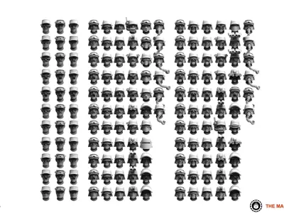 Universal Guard - Head Pack 3D print model