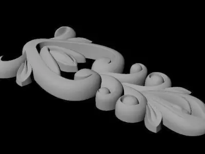 dekor ornate ornament 3D model get