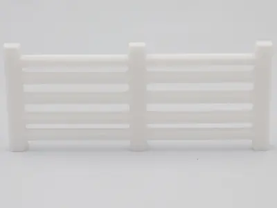 miniature Low fence 2 modular  3D print model