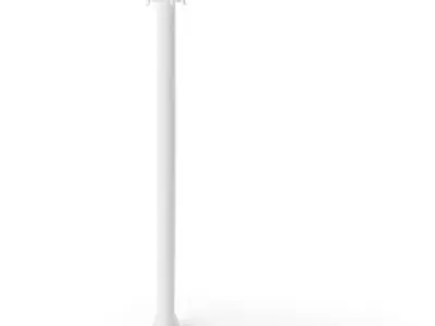 White Architectural Column 3D model