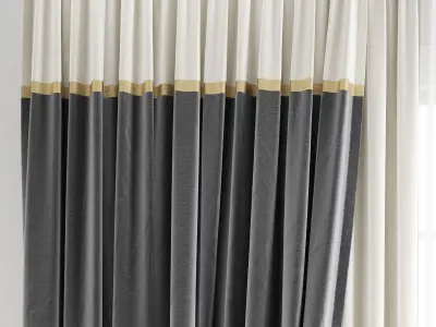 Curtain 245 3D model
