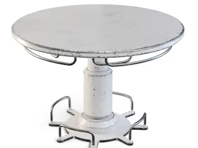 Futuristic Apartment Table 3D model