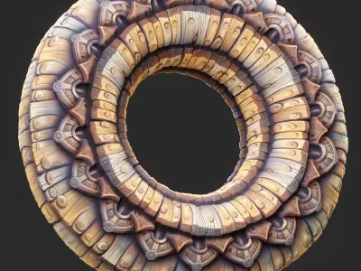 Stylized Roof Seamless Texture  Texture