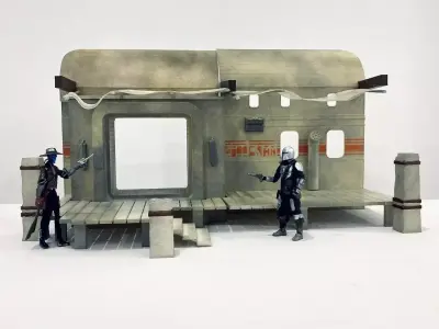 Mos Pelgo Diorama 3D print model