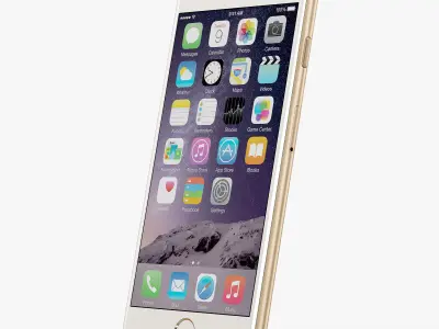 Apple iPhone 6 Low-poly 3D model