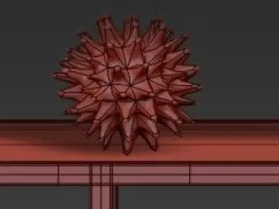 chest of drawers 11 3D model