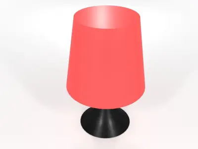 Lamp Light Low-poly 3D model