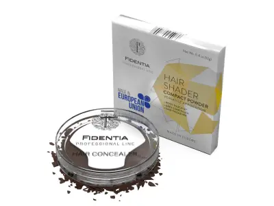 Makeup and packet Low-poly 3D model