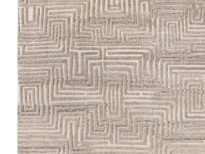 NAVI SILK LINEN RUG 3D model