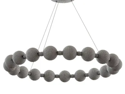 Lampatron FOUETTE ring chandelier 3D model