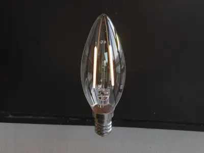 Candle Light Bulb 3D model order