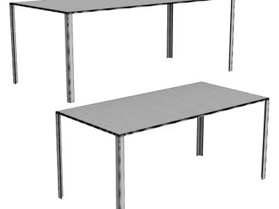 Lessless Table 3D model