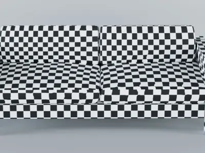 Sofa Velvet Amal  3D model