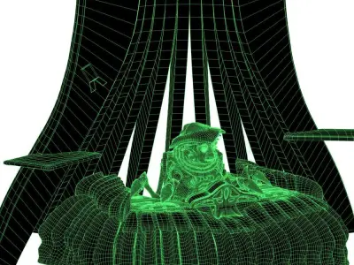 Space Pilot for Poser 3D model