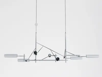 Tinkering Linear Pendant By Joost van Blejswijk for Moooi 3D model