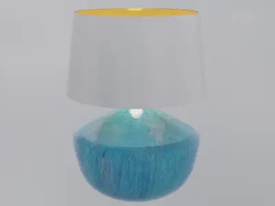 Bedside Lamp Low-poly 3D model purchase