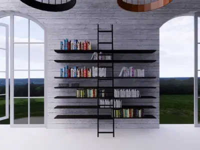 living room 3 interior 3D model