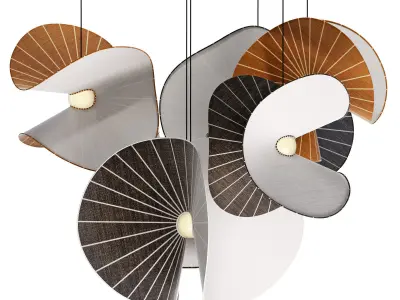 roche bobois mariposa suspension 3D model