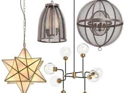 PENDANT SET 25 3D model